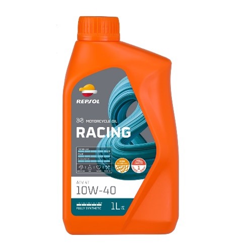 REPSOL RACING ATV 4T 10W40 1L Συνθετικό Λάδι Μοτοσυκλέτας