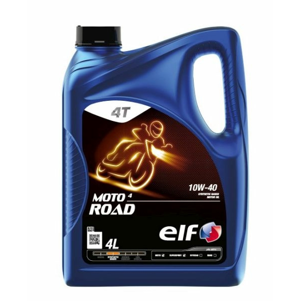 4T engine oil ELF Moto 4 Road 10W40 4l,Semi-synthetic