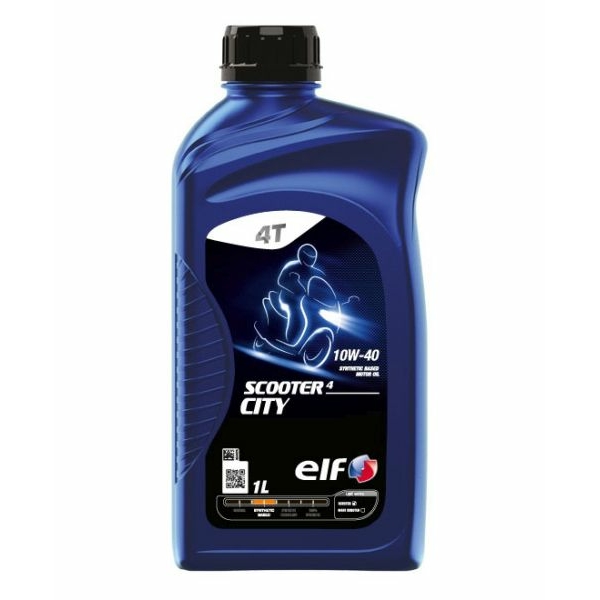 4T engine oil ELF Scooter 4 City 10W40 1l, 
