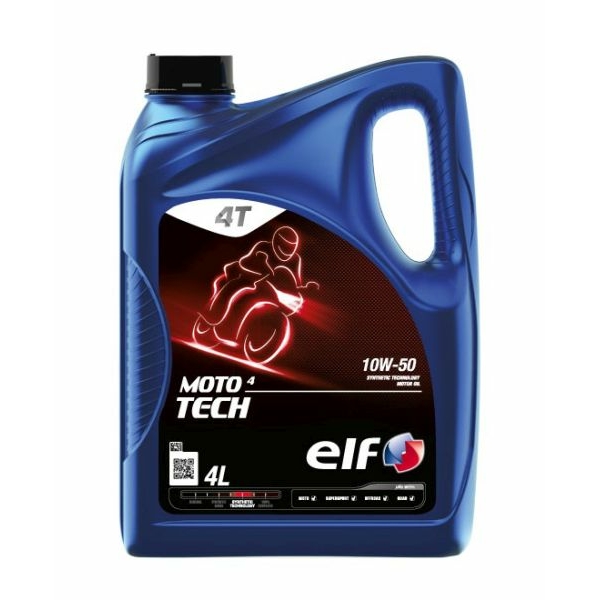 4T engine oil ELF Moto 4 Tech 10W50 4l