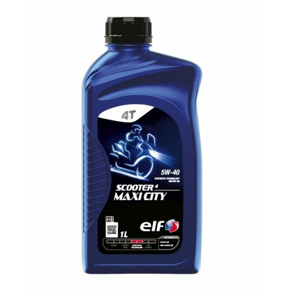 4T engine oil ELF Scooter 4 Maxi City 5W40 1l,