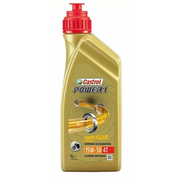 4T engine oil CASTROL Power 1 15W50 1l, 