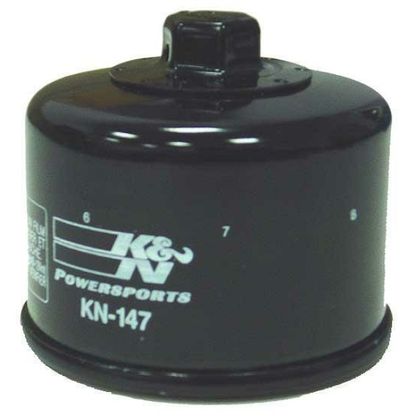 ΦΙΛΤΡΟ ΛΑΔΙΟΥ  K&N KN-147  KYMCO MXU, MYROAD, UXV, XCITING; YAMAHA FZS, XP T-MAX, XVS, YFM 300-1300 1998-2015