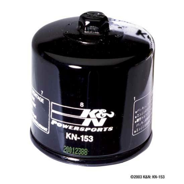ΦΙΛΤΡΟ ΛΑΔΙΟΥ  K&N KN-153. CAGIVA ALAZZURRA, ELEFANT, GRAN CANYON; DUCATI 1098, 1198, 350, 748, 749, 750, 848, 851, 888, 907, 916, 996, 998, 999, BIPOSTO, DESMO, DESMOSEDICI, DIAVEL, GT, HYPERMOTARD 125-1200