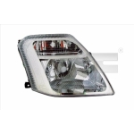 ΦΑΝΑΡΙ ΕΜΠΡΟΣ CITROEN C2 .03-09, δεξι, με ηλεκτρικό μοτέρ H4