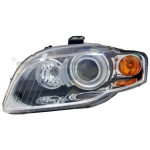 ΦΑΝΑΡΙ ΕΜΠΡΟΣ AUDI A4 B7, 2004-2008, αριστερο, με ηλεκτρικό μοτέρ, με φώτα πορείας ημέρας, D1S/P21W