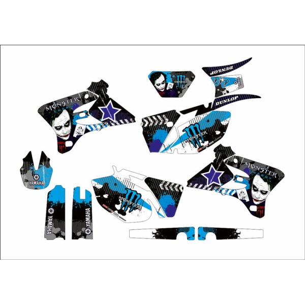 ΣΕΤ ΑΥΤΟΚΟΛΛΗΤΑ ΓΡΑΦΙΚΑ Yamaha WRF ’03 Joker 2