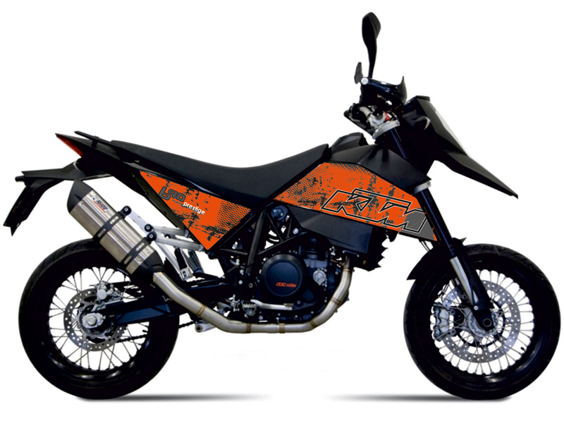 ΣΕΤ ΑΥΤΟΚΟΛΛΗΤΑ ΓΡΑΦΙΚΑ KTM 690cc Prestige Custom 00 - Image 2