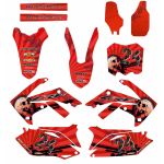 ΣΕΤ ΑΥΤΟΚΟΛΛΗΤΑ ΓΡΑΦΙΚΑ Honda CRF 450cc ’08 – ’11.  SKULLS