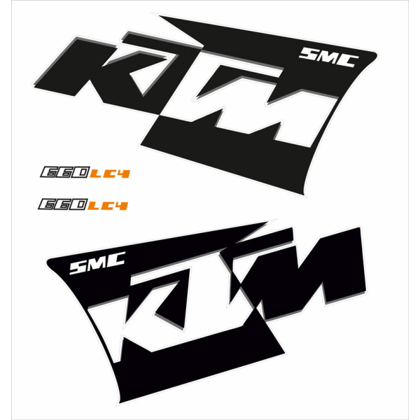 ΣΕΤ ΑΥΤΟΚΟΛΛΗΤΑ KTM SMC 66O 06′