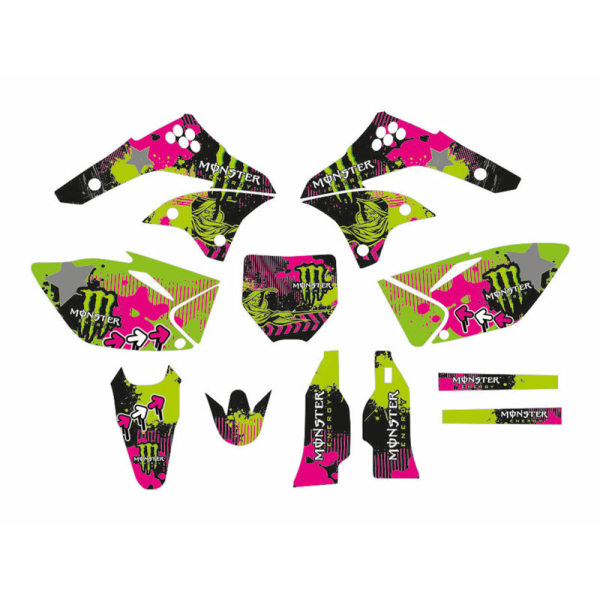 ΣΕΤ ΑΥΤΟΚΟΛΛΗΤΑ ΓΡΑΦΙΚΑ Kawasaki KXF 450cc 2008, The Magic