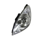 ΦΑΝΑΡΙ ΕΜΠΡΟΣ HYUNDAI i20,  2008-2012, αριστερο, με ηλεκτρικό μοτέρ,  chromium-plated, H4