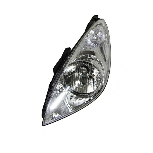 ΦΑΝΑΡΙ ΕΜΠΡΟΣ HYUNDAI i20,  2008-2012, αριστερο, με ηλεκτρικό μοτέρ,  chromium-plated, H4