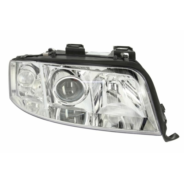 ΦΑΝΑΡΙ ΕΜΠΡΟΣ AUDI A6 C5, δεξι, nsert colour chromium-plated, H7