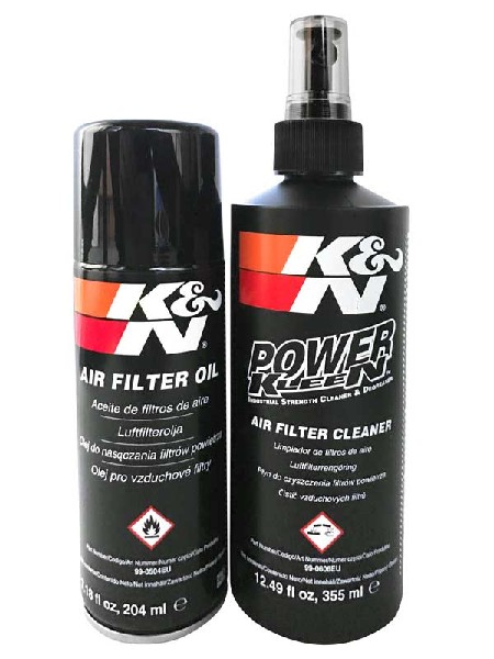 KIT ΚΑΘΑΡΙΣΤΙΚΟ ΚΑΙ ΛΑΔΙ K&N 99-5000EU