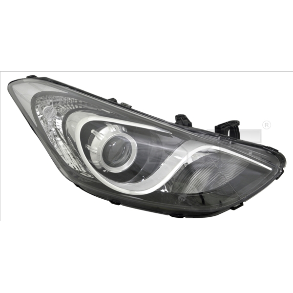 ΦΑΝΑΡΙ ΕΜΠΡΟΣ HYUNDAI i30, 2011-2015, δεξι, με ηλεκτρικό μοτέρ, H7