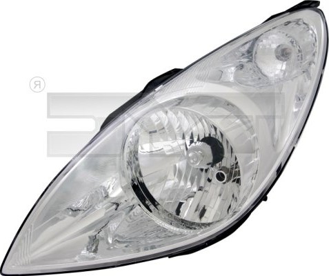 ΦΑΝΑΡΙ ΕΜΠΡΟΣ HYUNDAI i20, 2008-2012, αριστερο, με ηλεκτρικό μοτέρ, chromium-plated, H4 - Image 2
