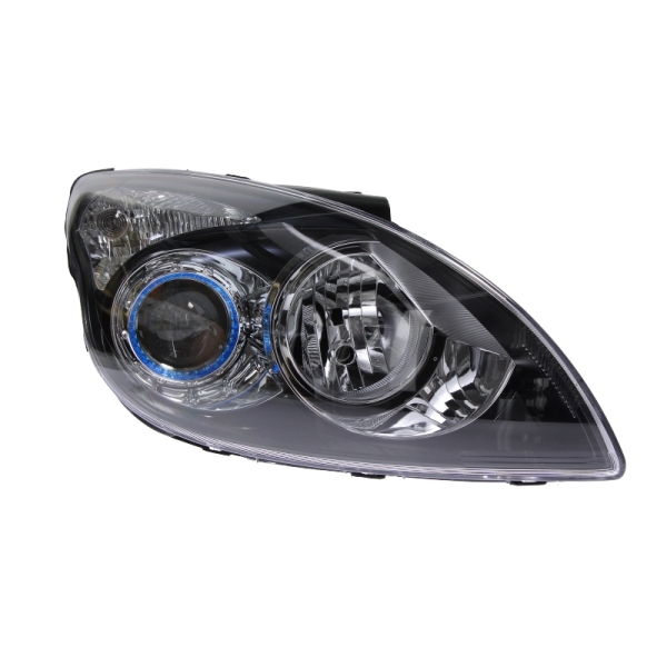 ΦΑΝΑΡΙ ΕΜΠΡΟΣ HYUNDAI i30, 2007-2012, δεξι, insert colour black,  H1/H7