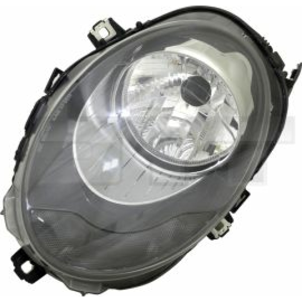 ΦΑΝΑΡΙ ΕΜΠΡΟΣ  MINI MINI CLUBMAN F54, MINI F55, F56, MINI F57 , 2013-2019, αριστερο, με ηλεκτρικό μοτέρ, H4,  indicator colour white