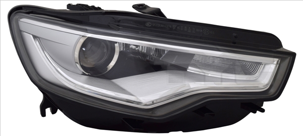 ΦΑΝΑΡΙ ΕΜΠΡΟΣ AUDI A6 C7, 2010-2015, δεξι, D3S/H7LED με ηλεκτρικό μοτέρ, φώτα πορείας ημέρας, με φως στροφής,