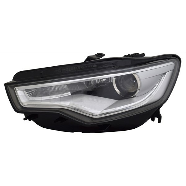 ΦΑΝΑΡΙ ΕΜΠΡΟΣ AUDI A6 C7, 2010-2015, αριστερο, D3S/H7LED με ηλεκτρικό μοτέρ, φώτα πορείας ημέρας, με φως στροφής,