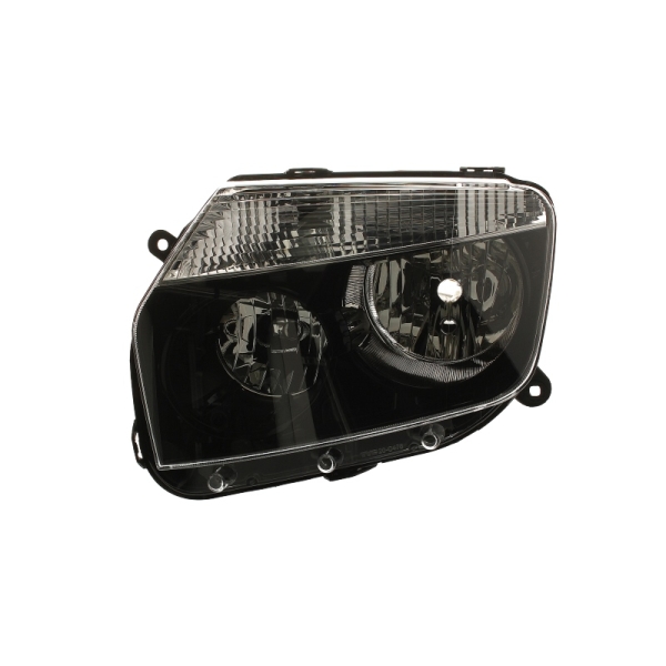 ΦΑΝΑΡΙ ΕΜΠΡΟΣ DACIA DUSTER 2010-2013, αριστερο, insert colour black, H1, H7.