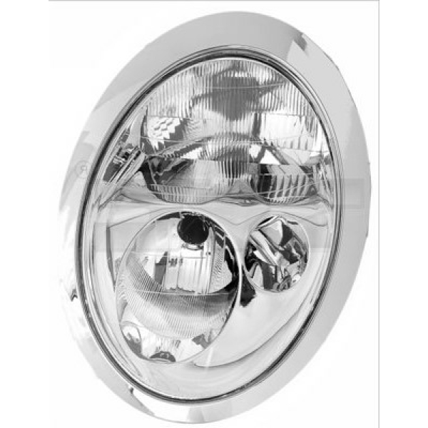 ΦΑΝΑΡΙ ΕΜΠΡΟΣ MINI R50, R52, R53, 2001-2004. αριστερο, με ηλεκτρικό μοτέρ, H7