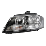 ΦΑΝΑΡΙ ΕΜΠΡΟΣ AUDI A3 8P 2008-2012, αριστερο  με ηλεκτρικό μοτέρ, H7/H7PS19W