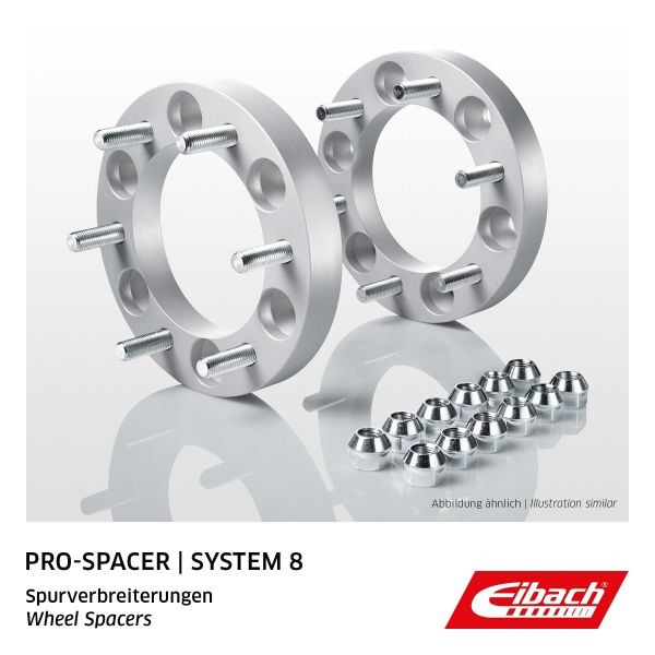 ΠΡΟΣΘΗΚΕΣ- ΑΠΟΣΤΑΤΕΣ EIBACH 6x139,7. 30mm, 106,5mm, PRO-SPACER series - 8. (2 τμχ )