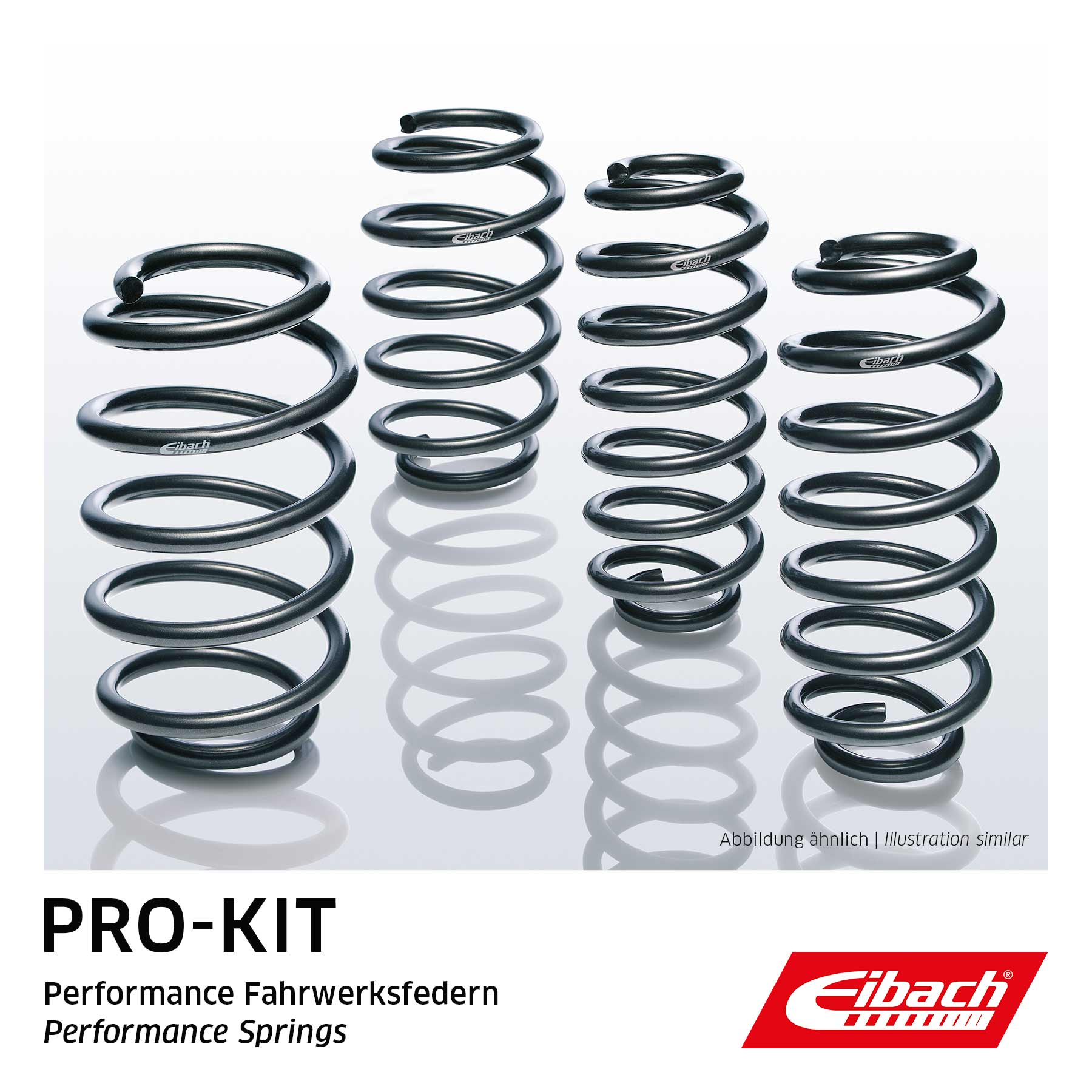 ΕΛΑΤΗΡΙΑ ΧΑΜΗΛΩΜΑΤΟΣ EIBACH Pro-Kit. AUDI A3 1.2-2.0L, 2004- 2013, 30mm / 30mm