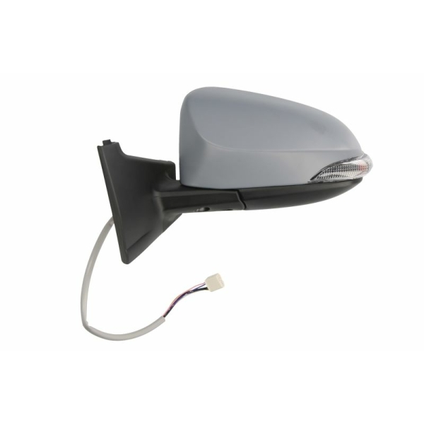 ΕΞΩΤΕΡΙΚΌΣ ΚΑΘΡΈΠΤΗΣ ΑΡΙΣΤΕΡΟΣ TOYOTA YARIS XP130. 2010- 2014. ΗΛΕΚΤΡΙΚΟΣ, (Τύπος τζαμιού convex, με φλας, θερμαινόμενο)