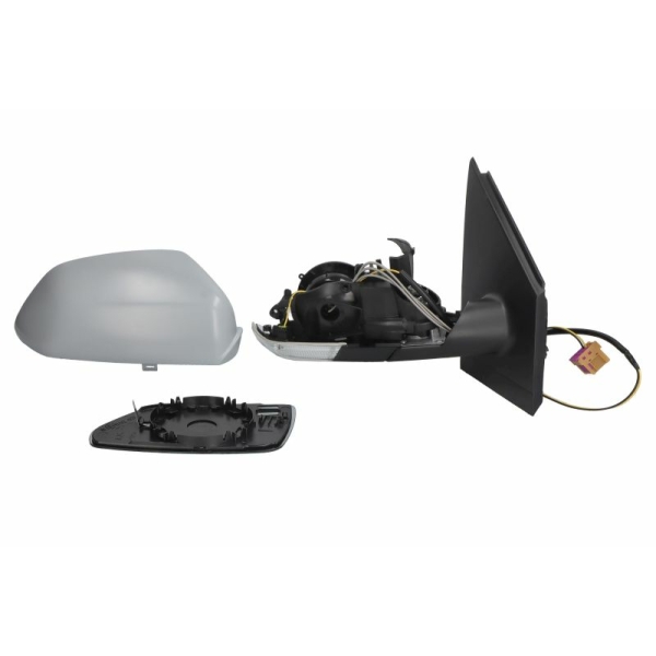 ΕΞΩΤΕΡΙΚΌΣ ΚΑΘΡΈΠΤΗΣ ΔΕΞΙΟΣ VW POLO IV 9N3, 2005- 2009. ΧΕΙΡΟΚΙΝΗΤΟΣ, (Τύπος τζαμιού convex)
