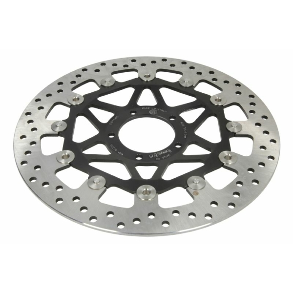ΔΙΣΚΟΠΛΑΚΑ ΕΜΠΡΟΣ BREMBO Serie Oro. Ducati 1098/1198, 848 / EVO , Panigale 1199 /1299, R, V4, V4R, Streetfighter 1100, Desmosedici . 78B40890