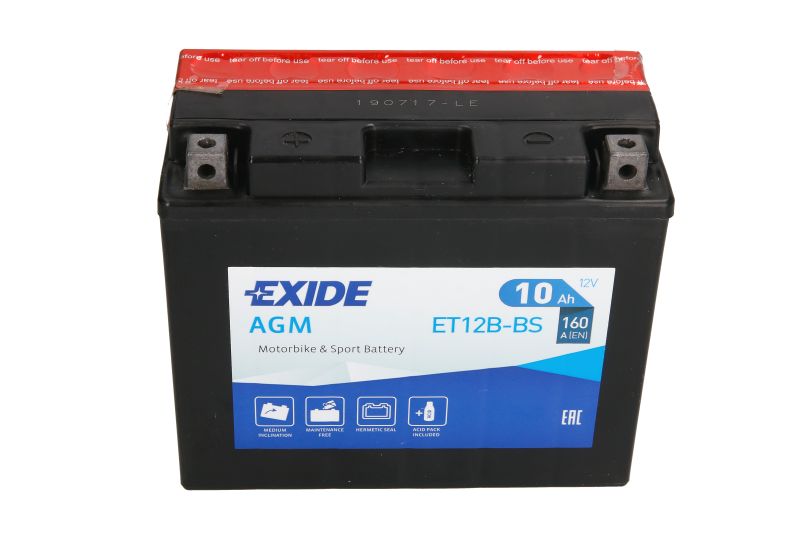 ΜΠΑΤΑΡΙΑ YT12B-BS EXIDE