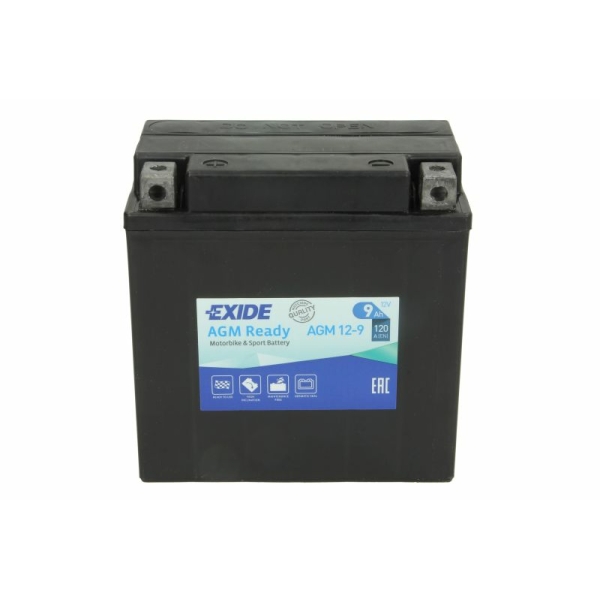 ΜΠΑΤΑΡΙΑ YTX9C-BS AGM12-9 EXIDE RE