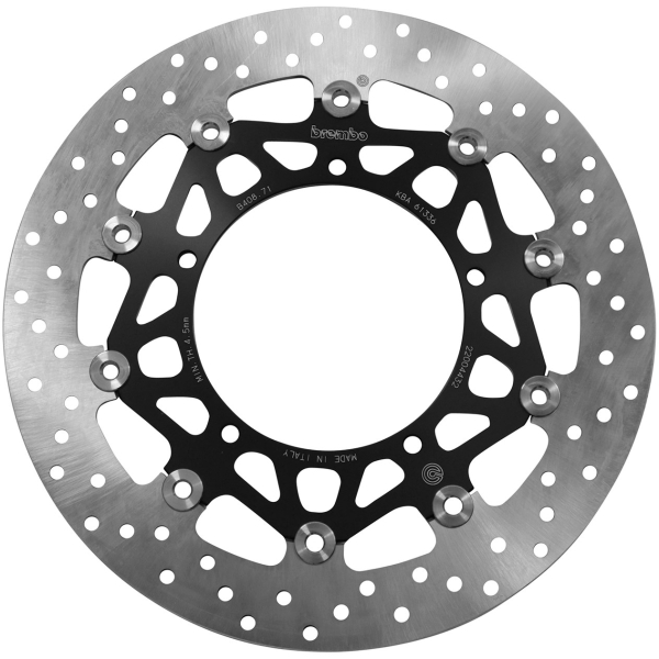 ΔΙΣΚΟΠΛΑΚΑ ΕΜΠΡΟΣ BREMBO Serie Oro YAMAHA MT-10 2016-2021,FZ1 1000 FAZER 2006-2012 YZF-R1 2004-2017. 78B40871