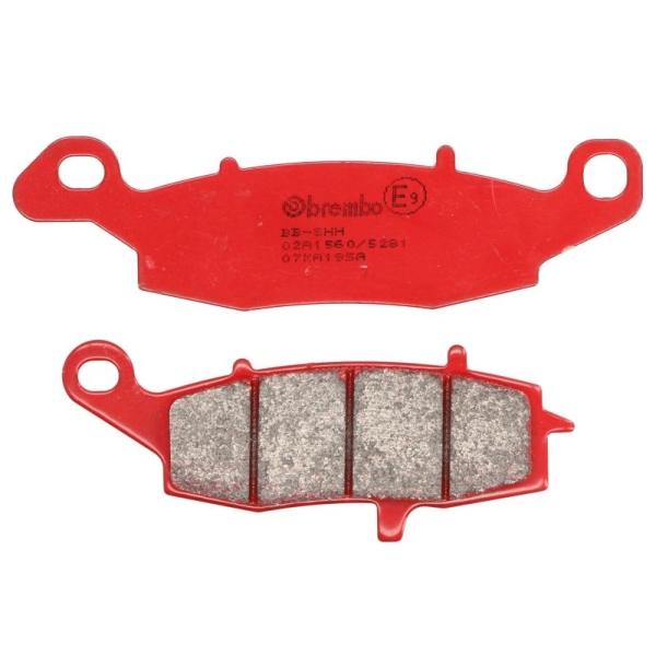 ΤΑΚΑΚΙΑ BREMBO Sintered SA SUZUKI DL 650 V-Strom 2004-2016, DL 1000 V-Strom 2004-2007, GSF 600/650 Bandit 2000-2007, GSX 750F 1998-2006. KAWASAKI ER-6N/F 650 2005-2007, Z 750 2004-2006, ZR 1100 Zephyr 1996-1997. 07KA19SA